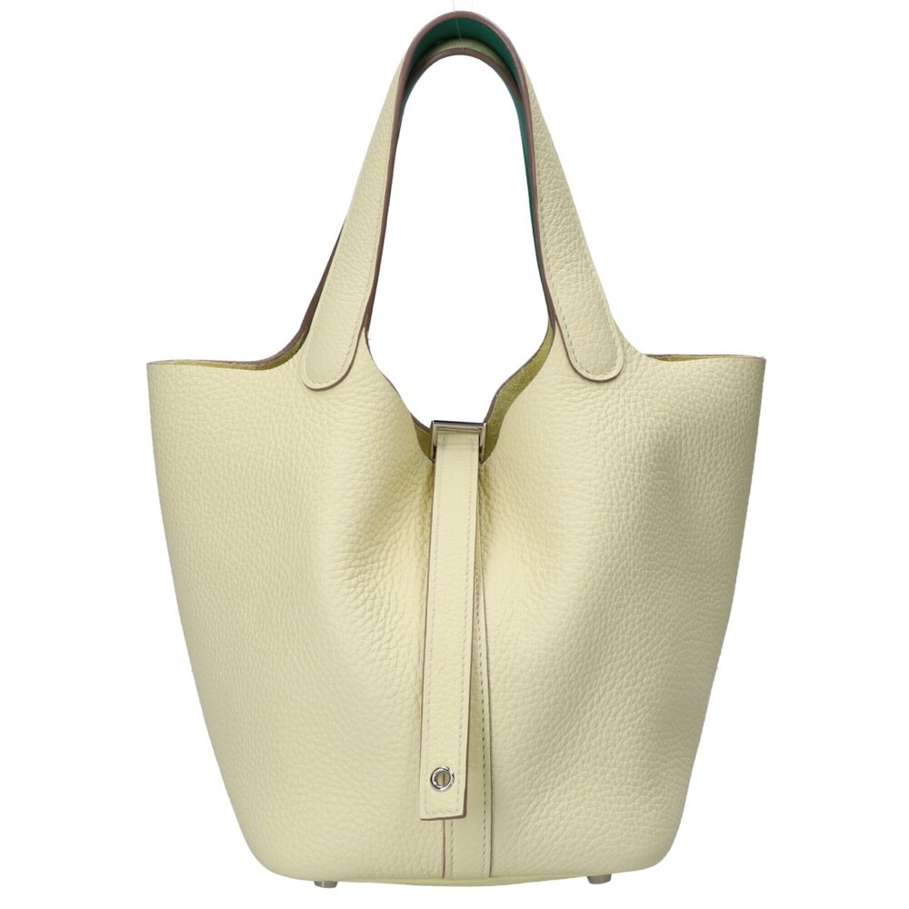HERMES (Hermes) W stamp, Taurillon leather, Picotin Lock 18 PM Eclat handbag,...
